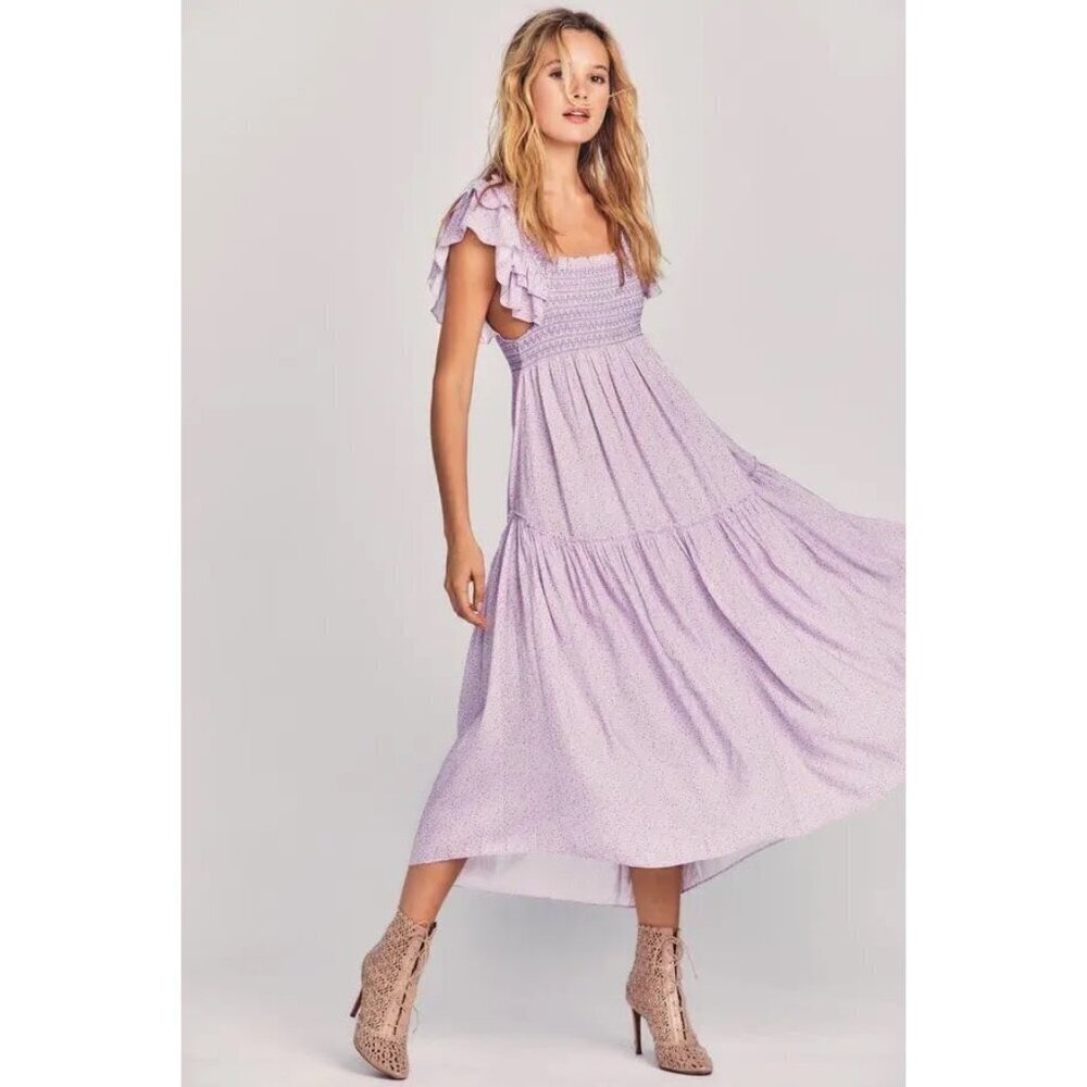 Loveshackfancy Burnley Midi Dress - Picture 2 of 8